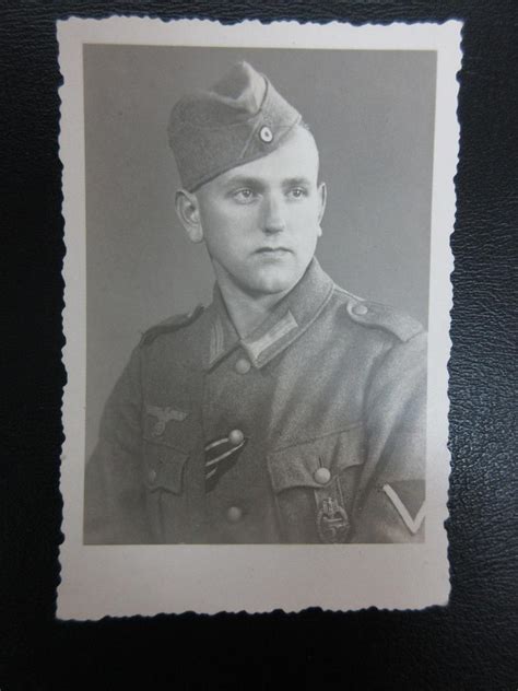 Original German Ww Ek Corporal Portrait Gefreiter Mit Ek Portrait