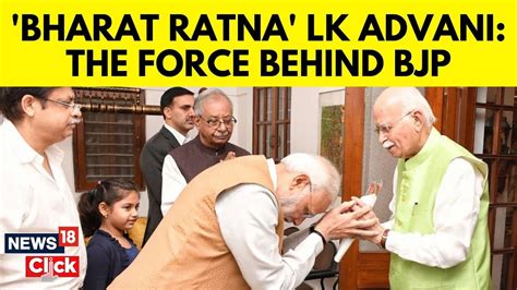 Lk Advani To Be Conferred Bharat Ratna The Force Behind Bjp Pm Modi