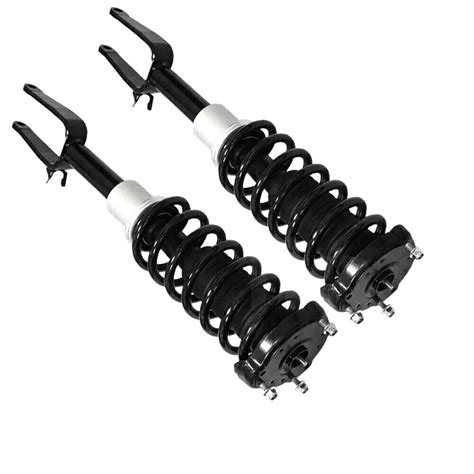 2 Front LH RH Shock Struts Assys Fit Mercedes Benz W211 S211 E350 4