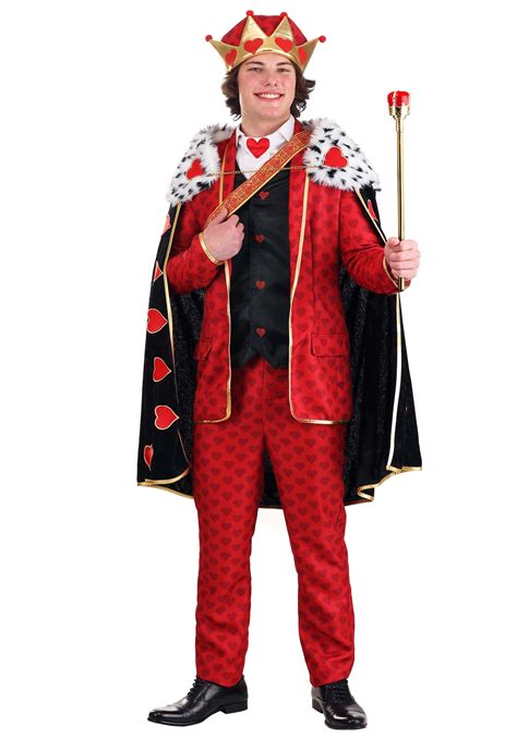 Premium King Of Hearts Mens Costume Storybook Costumes