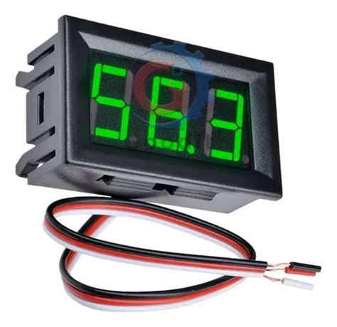 Mini Voltimetro Digital 12v Som Auto Moto Motivo 2 Fios MercadoLivre