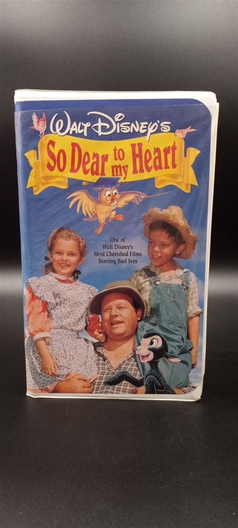 So Dear To My Heart Vhs 1992 Walt Disney Etsy