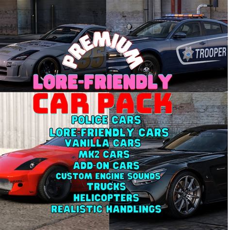 Lore Friendly Police Cars Fivem Etsy
