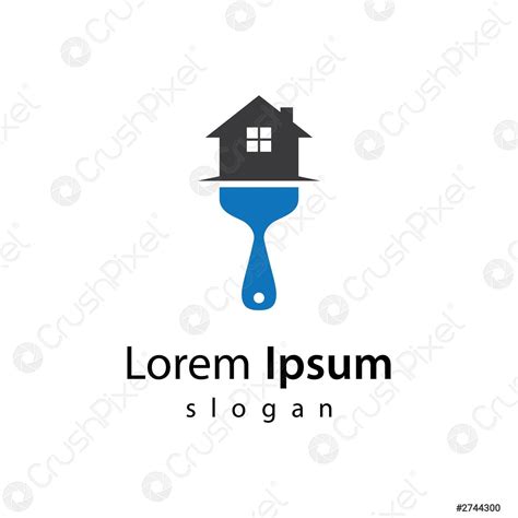 Paintbrush Logo Vector Icon Stock Vector 2744300 Crushpixel