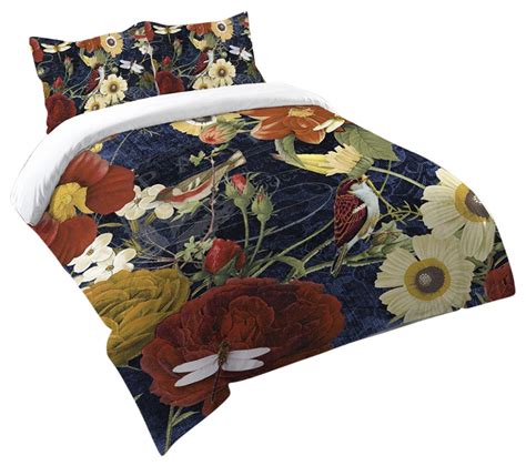 Vintage Floral Comforter Twin Contemporary Comforters And