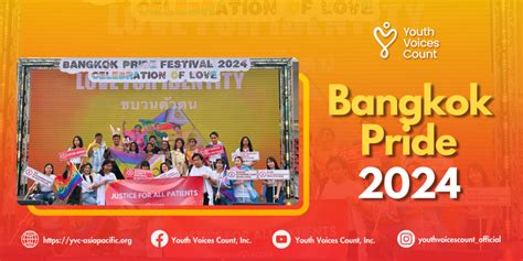 Bangkok Pride 2024 Youth Voices Count