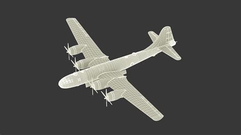 3D Boeing B 29 Enola Gay Flying Model TurboSquid 2379524