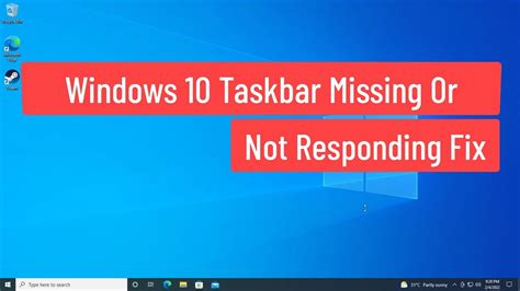 Solución para Taskbar desaparecida o sin respuesta en Windows 10 Mundowin