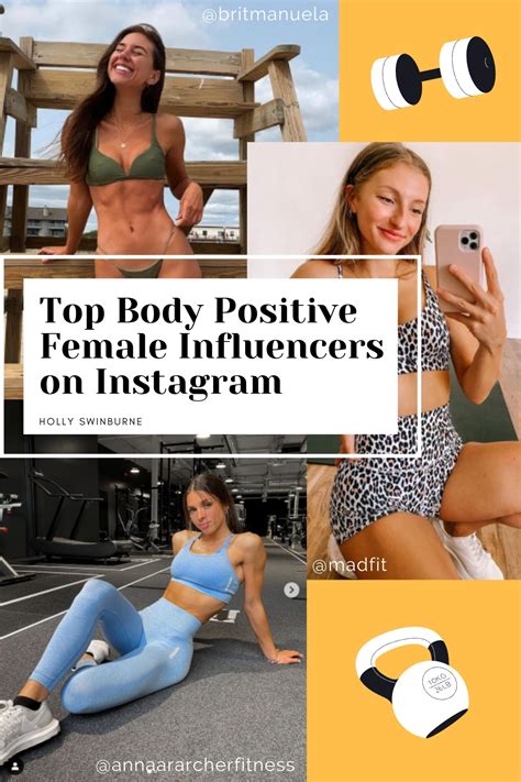 Top Body Positive Female Influencers On Instagram Yourpinss