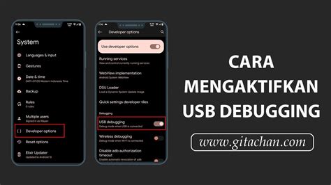 Cara Mengaktifkan Developer Option Dan Usb Debugging Di Android Youtube