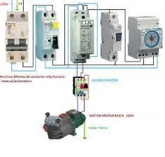 Esquemas eléctricos termo electrico con contactor y reloj Esquemas