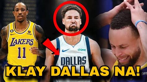 KLAY NASA DALLAS NA TRAYDOR DAW SI KLAY LAKERS MAY PLAN B