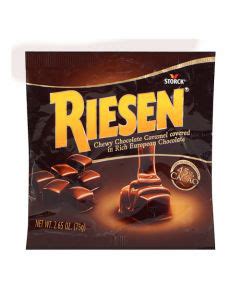 Riesen Chocolate Covered Chewy Caramel Candy, 2.53 oz