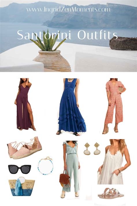 What To Wear In Santorini Travel Essential Tips Ingridzenmoments