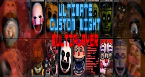 Fnaf Ultimate Custom Night Multiplayer Free Download Fnaf Fan Games