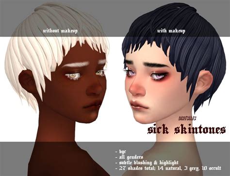 Skin Details Sims 4 Cc Anime List Images And Photos Finder