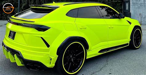 Fluorescent Widebody Lamborghini Urus From Rdb Bright Auto Discoveries