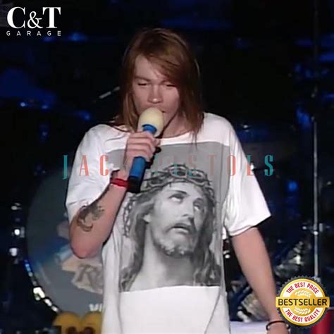 Jual CNTGARAGECLOTHING GUNS N ROSES TSHIRT UNISEX JESUS WHITE BY