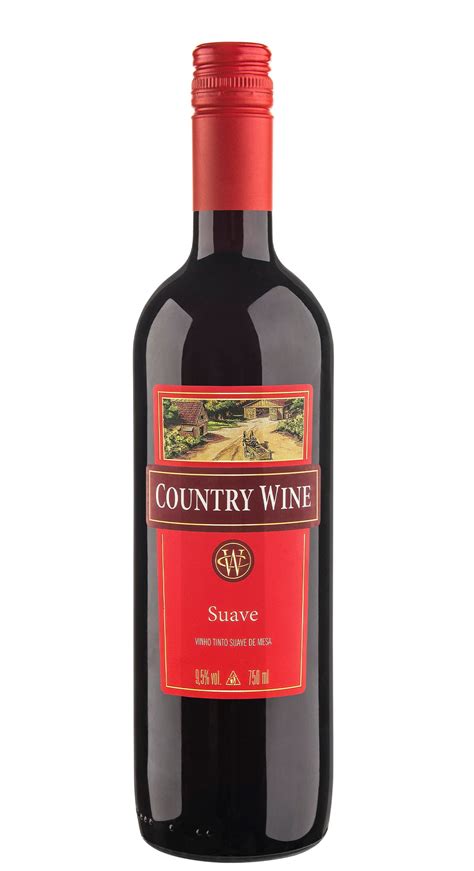 Vinho Country Wine Tinto Suave Ml Imigrantes Bebidas