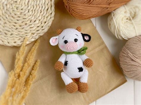 Crochet Pattern Amigurumi Cow