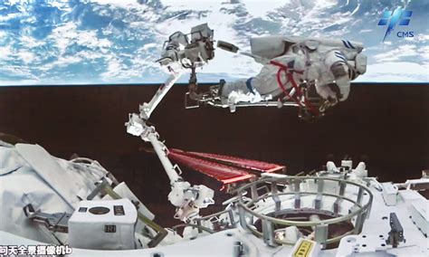 Shenzhou Crew Completes St Spacewalk Mission China S