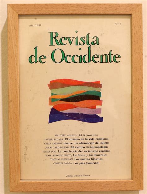 Fotos La Historia De Revista De Occidente En El Bellas Artes El