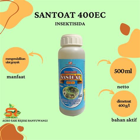 Jual SANTOAT 400EC 500ML INSEKTISIDA Shopee Indonesia