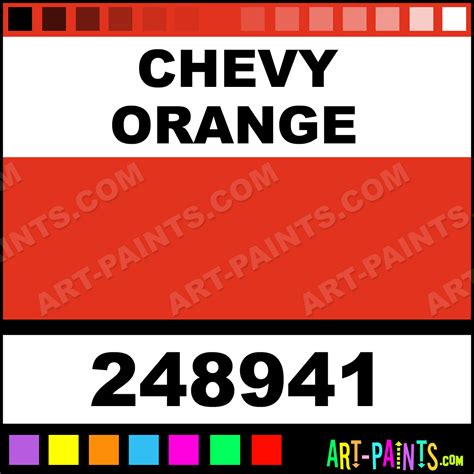 Chevy Orange Engine Enamel Enamel Paints - 248941 - Chevy Orange Paint, Chevy Orange Color, Rust ...