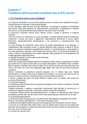 Geografia Economica Capitolo Spazio Geografico Costituito Delle