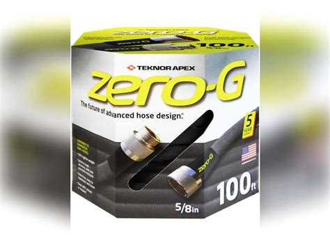 zero-G 4001-100 Garden Hose, 5/8" x 100', Gray 71 - Quarter Price
