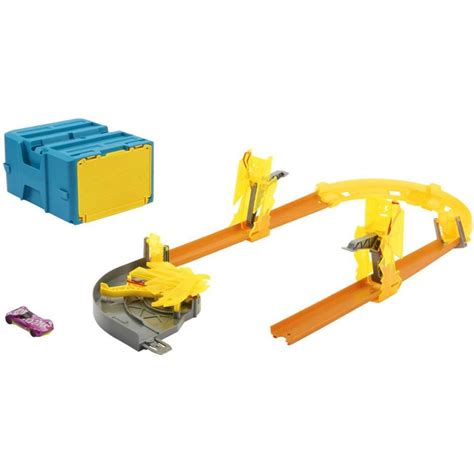 Hot Wheels Pista Track Builder Pista Rel Mpago Caixa M Tk Shopping