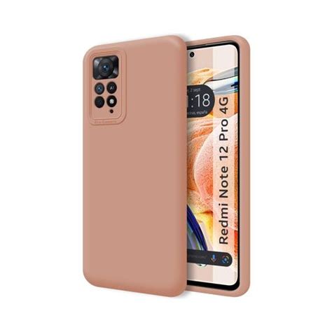 Funda Silicona Líquida Ultra Suave Xiaomi Redmi Note 12 Pro 4g Color