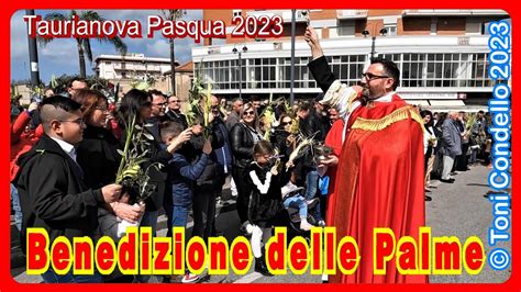 Pasqua 2023 Benedizione Delle Palme By Toni Condello YouTube