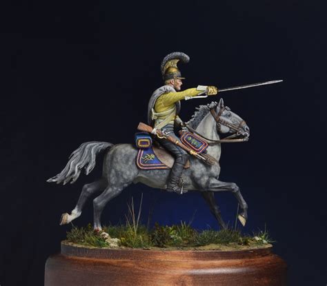 Saxon Cuirassier Of Garde Du Corps Regiment 1812 By Andrei Borisov