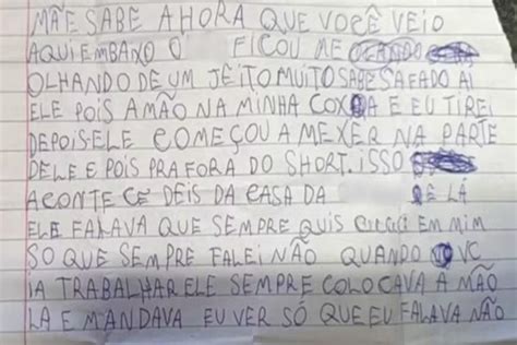 Folha Do Estado Menina De Anos Escreve Carta Pedindo Socorro Ap S