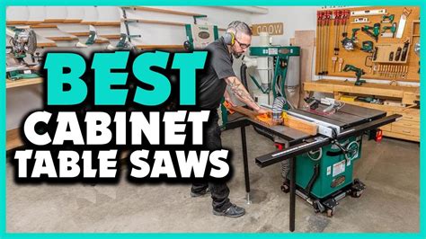 Top 5 Best Cabinet Table Saws 2024 YouTube