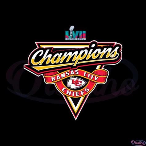 Kansas City Chiefs Super Bowl Lvii Champions Svg Cutting Files