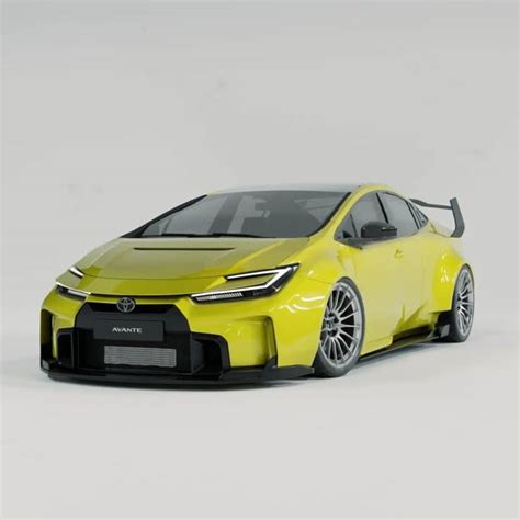 Avante Design Tampilkan Toyota GR Prius Bernuansa Retro Futuristik