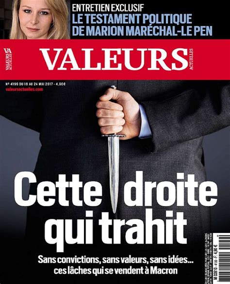 Valeurs Actuelles N Du Au Mai T L Charger Des