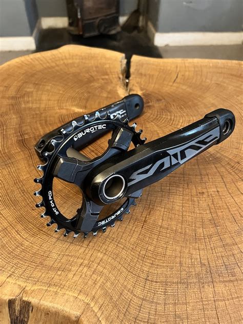 2021 Shimano Saint FC M820 165mm Crankset Burgtec For Sale