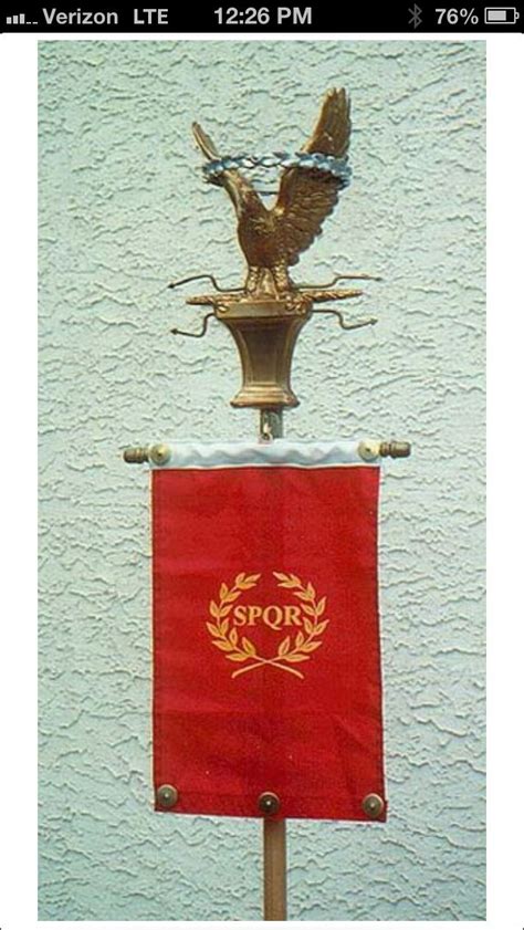 Roman Legion Standard History Roman Empire Roman History