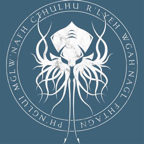 Cthulhu Sigil T Shirt By Deefurdee Design By Humans