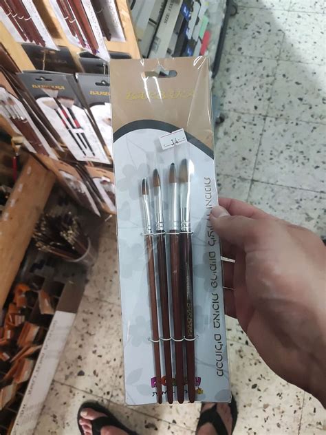 סט ברברה 4 מכחולים | | ארט אורי פרץ