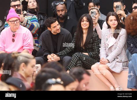 Camila Cabello and her boyfriend Henry Junior Chalhoub attending the