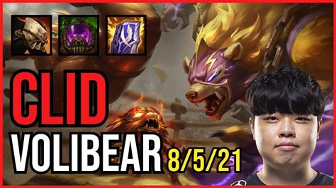 CLID VOLIBEAR Vs UDYR Jungle KR Challenger Patch 11 6 YouTube