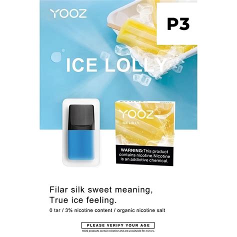 Yooz Pods Mga Kapalit Na Pod Cartridge Ice Lolly Vape Shop