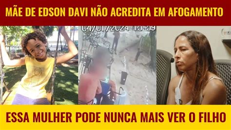 CASO EDSON DAVI Mãe desabafa e diz quem pode ter sequestrado o menino