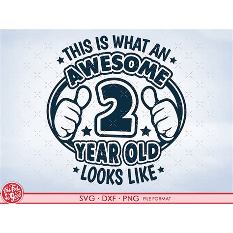 2 Year Old Svg 2nd Birthday SVG Shirt Svg 2nd Birthday Png Inspire