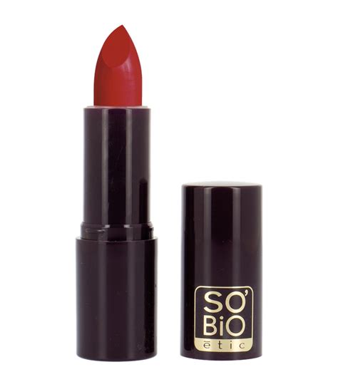 Rouge à Lèvres Brillant Bio N°01 Rouge Baiser 4 5g Sobio étic