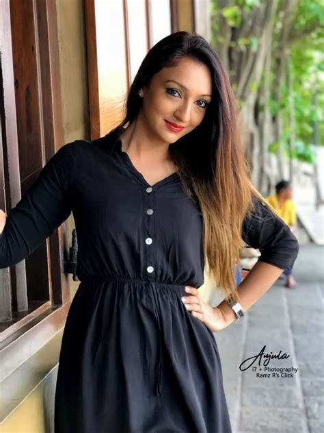 Anjula Rajapaksha Hot Photos Hottest Photos Model Shirt Dress
